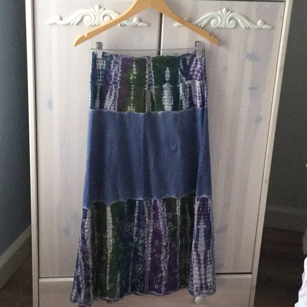 Women’s Blue Sky sz S Boho skirt